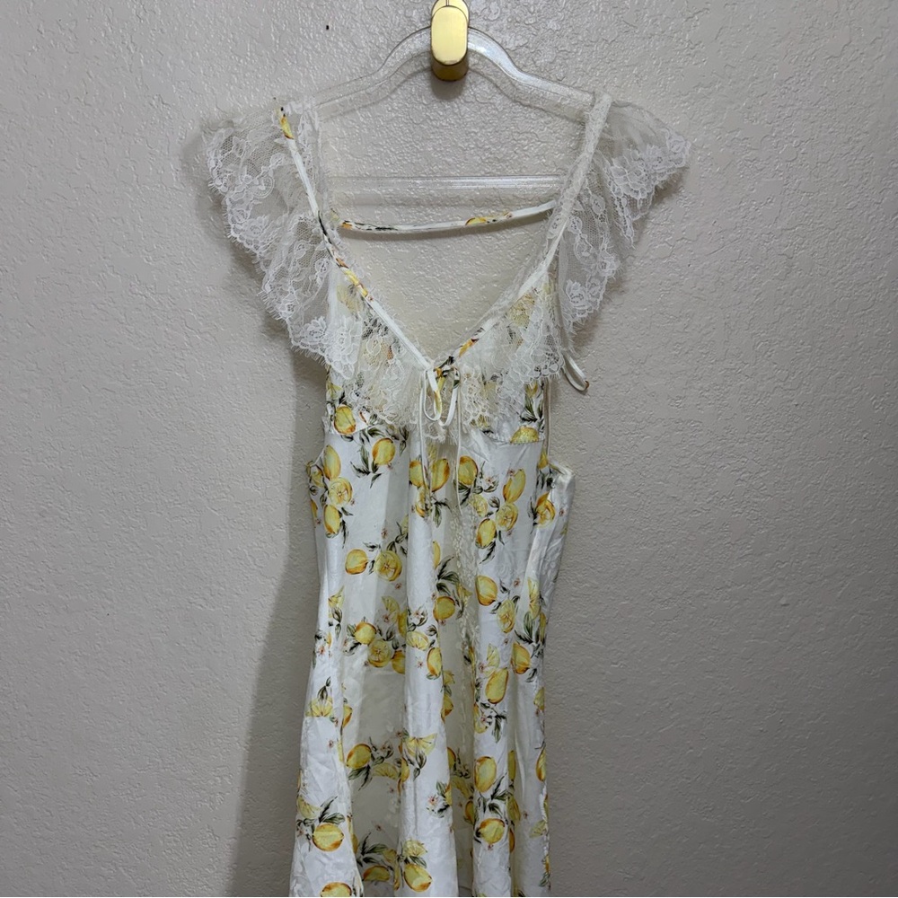 New for love and lemons Audrey Mini Slip Dress size S - Picture 6 of 13